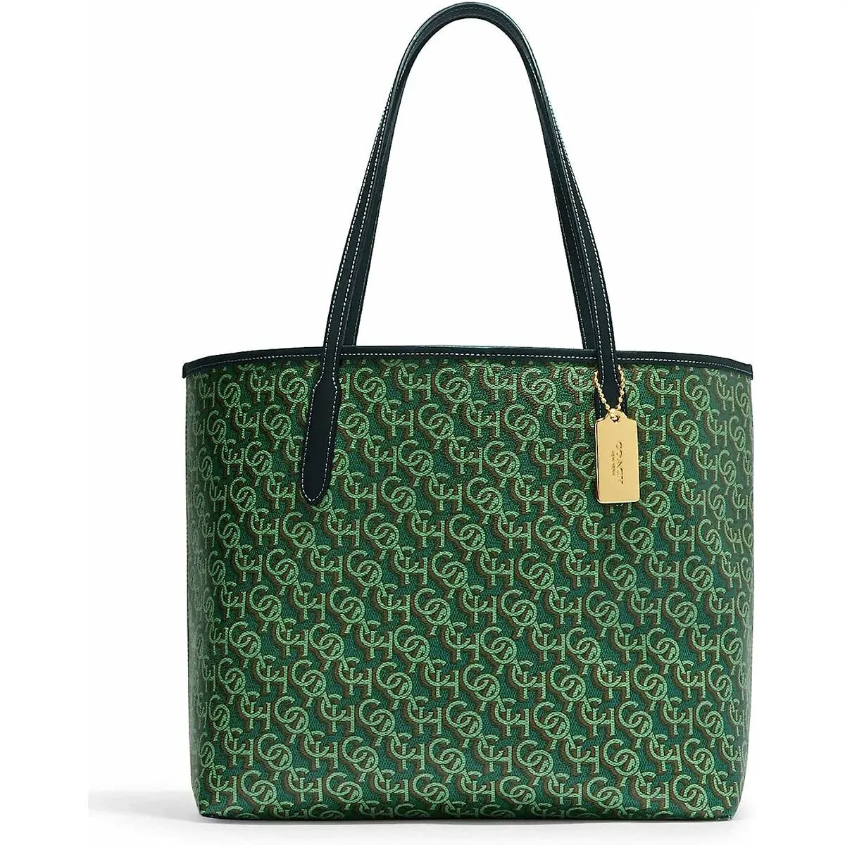 Borsa Donna Coach CF342-IMGRN Verde 48 x 28 x 15 cm