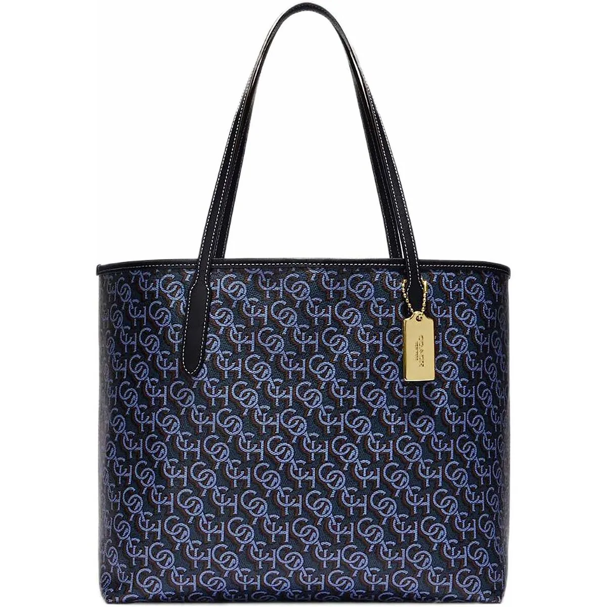 Borsa Donna Coach CF342-IMNAV  Azzurro 48 x 28 x 15 cm