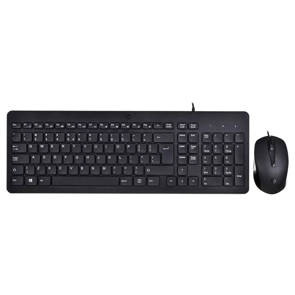 Tastiera e Mouse HP 150 Nero QWERTY Qwerty US