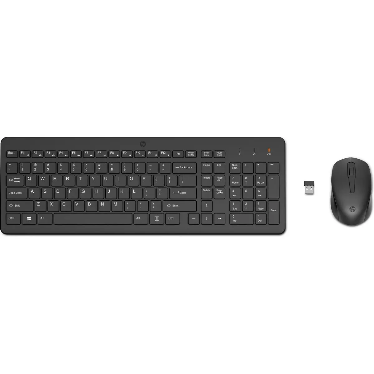 Tastiera e Mouse HP 2V9E6AA Nero Inglese Qwerty US