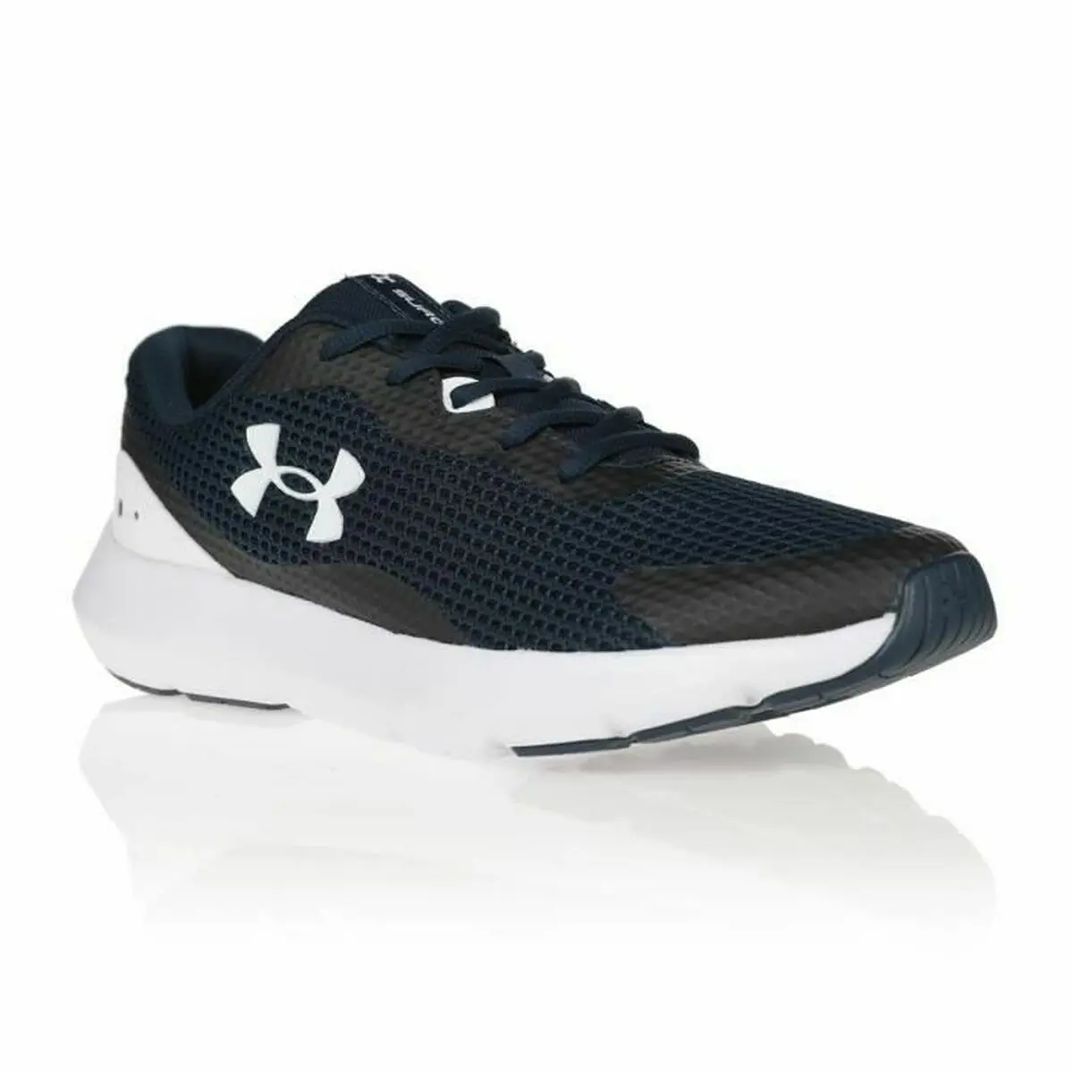 Scarpe Sportive Uomo Under Armour 3024883-400 Nero Blu Marino