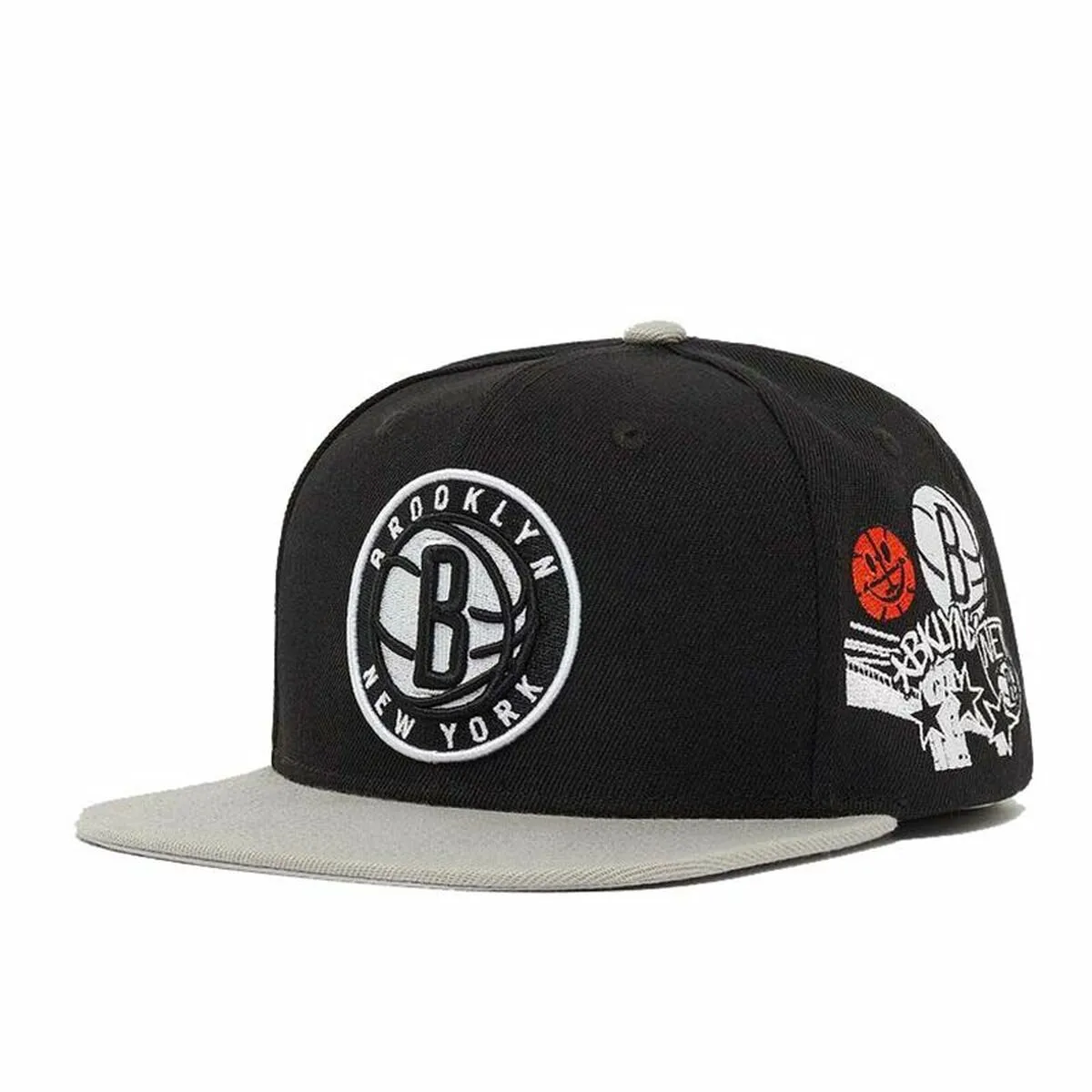 Cappello Sportivo Mitchell & Ness Brooklyn Nero Taglia unica