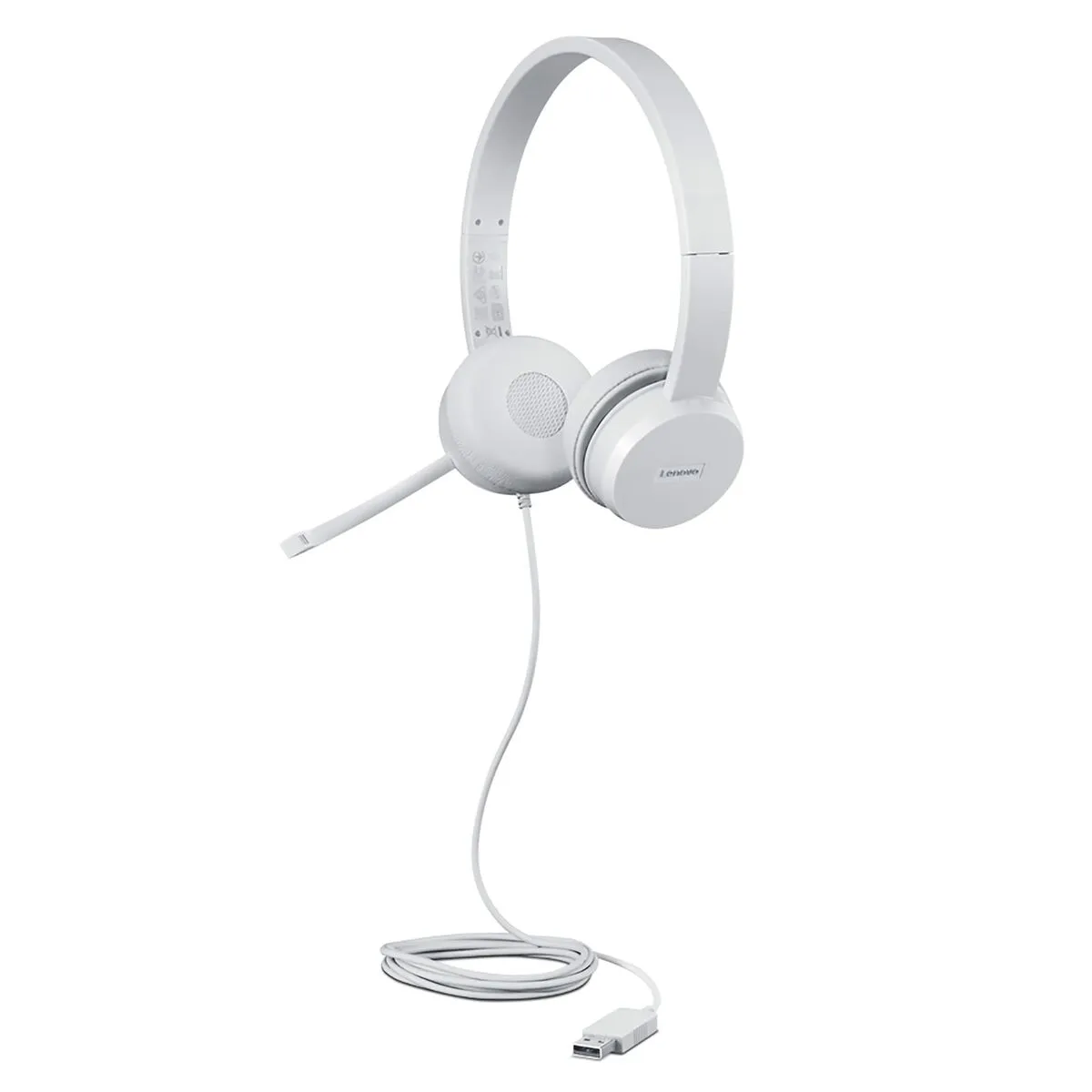 Auricolari con Microfono Lenovo GXD1E71385 Grigio