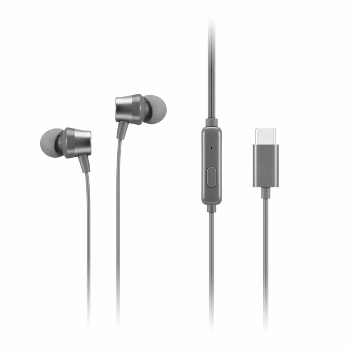 Auricolari con Microfono Lenovo GXD1J77353 Grigio