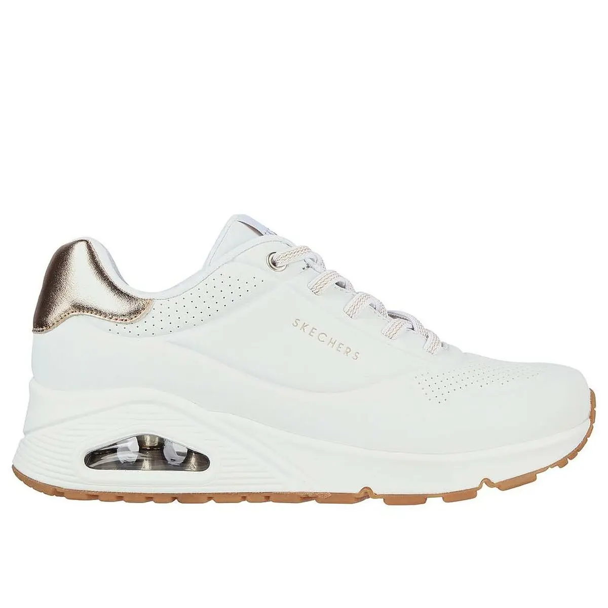 Scarpe Sportive da Donna Skechers Uno Wonderer Bianco