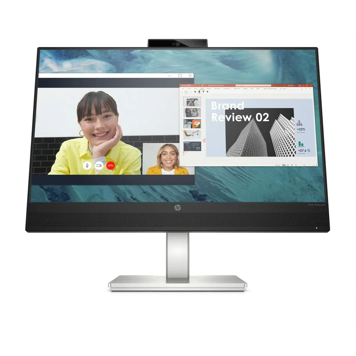 Monitor HP M24 23,8" IPS LCD Flicker free 75 Hz 50-60 Hz