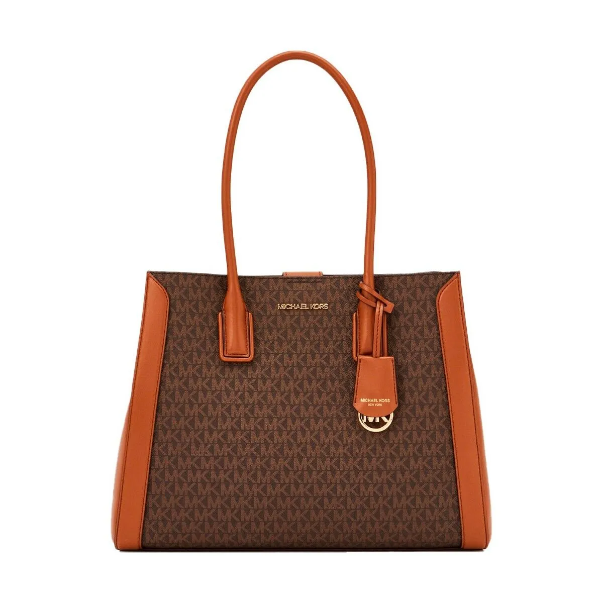 Borsa Donna Michael Kors 35S2G6KT9B-BROWN Marrone 38 x 30 x 14 cm