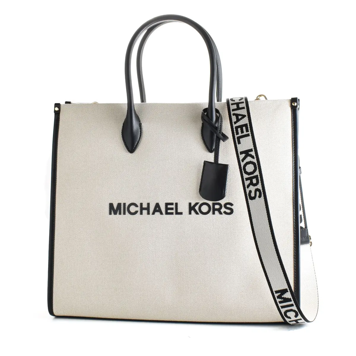 Borsa Donna Michael Kors 35S2G7ZT3C-BLACK Bianco 39 x 35 x 17 cm