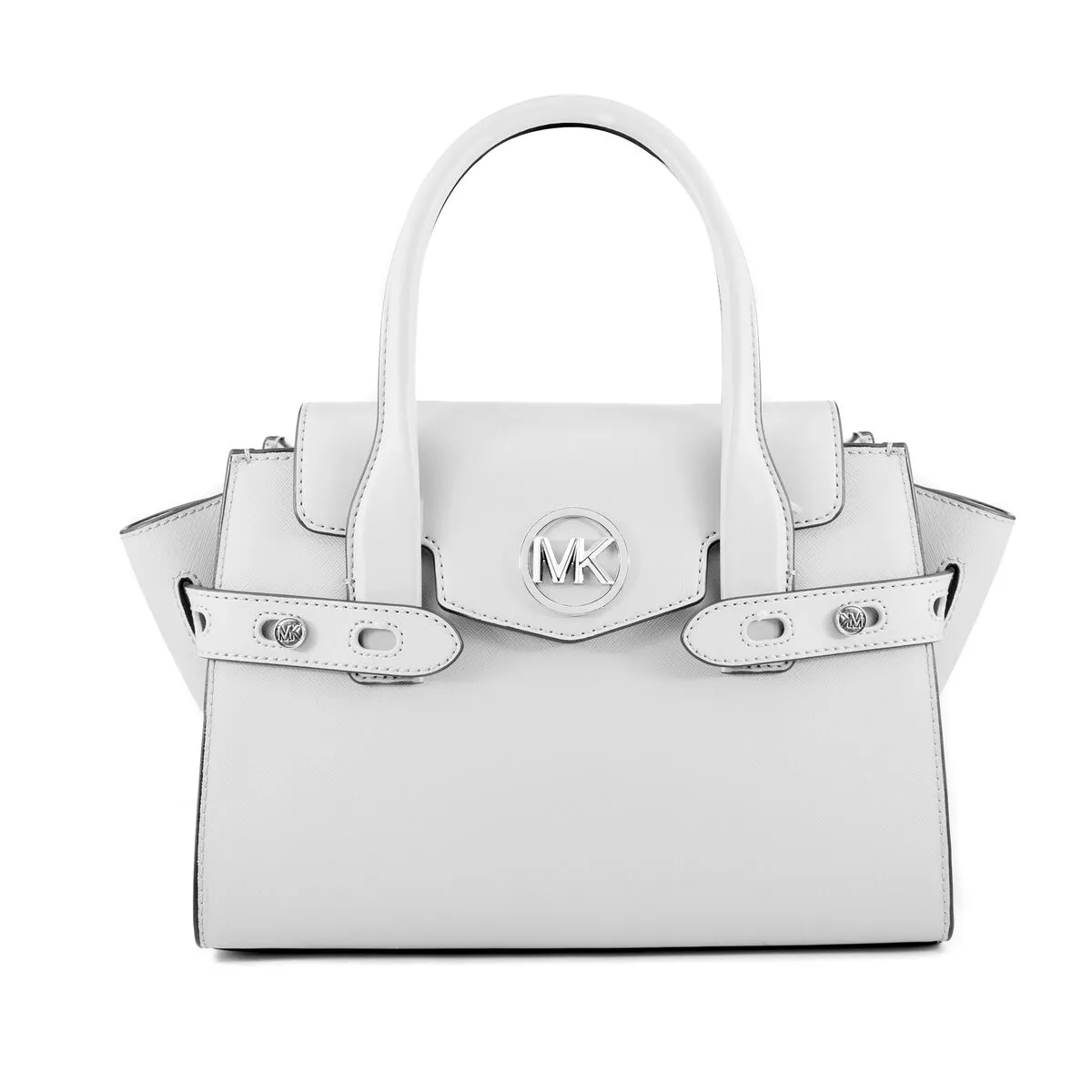 Borsa Donna Michael Kors 35S2SNMS8L-OPTIC-WHITE Bianco 28 x 18 x 12 cm