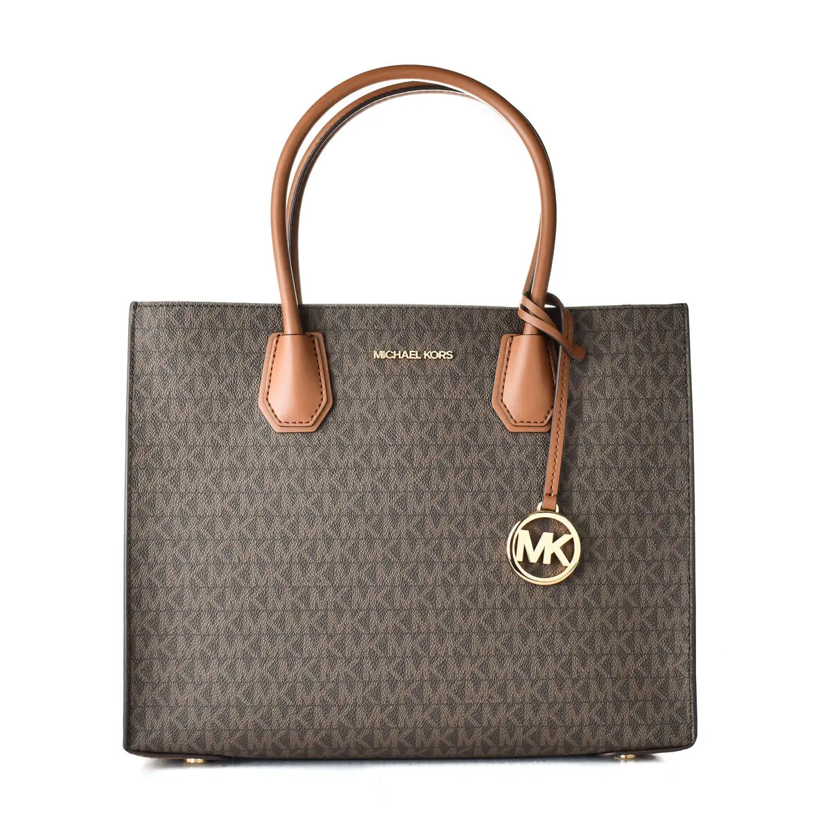 Borsa Donna Michael Kors MERCER Marrone 32 x 26 x 13 cm