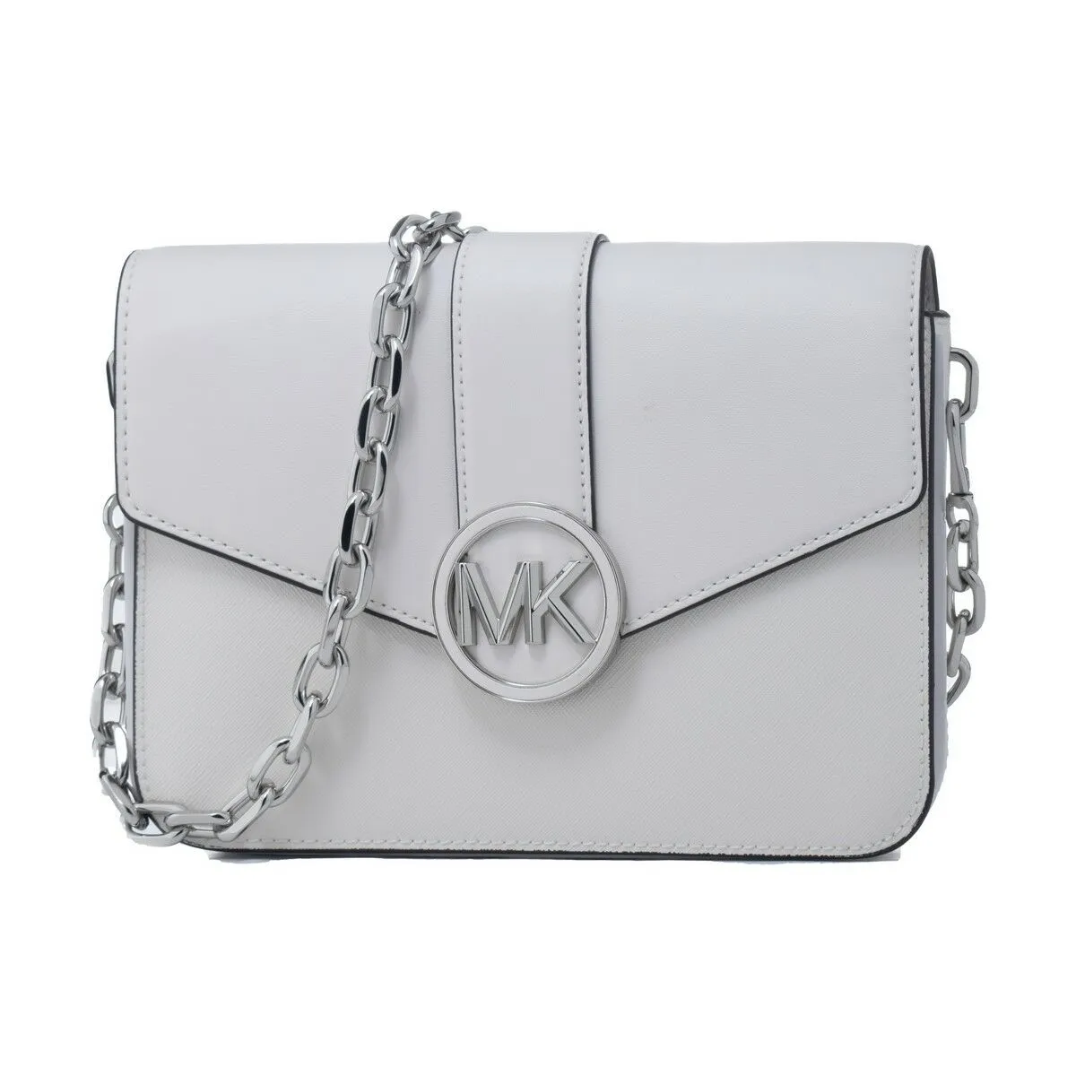 Borsa Donna Michael Kors 35T2SNML2L-OPTIC-WHITE Bianco 23 x 5 x 17 cm