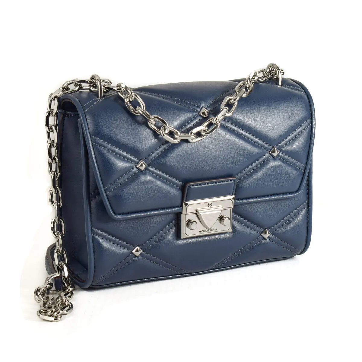 Borsa Donna Michael Kors 35F2SNRL2U-NAVY Azzurro 19 x 14 x 7 cm