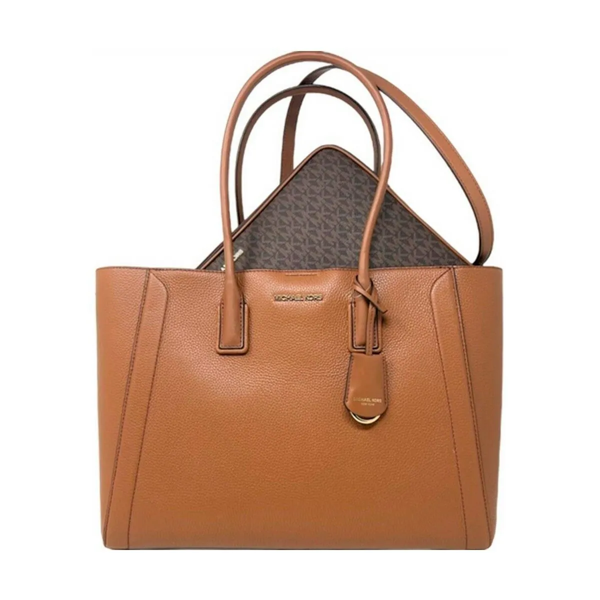 Borsa Donna Michael Kors 35S2G6KT9L-BROWN Marrone 38 x 30 x 14 cm