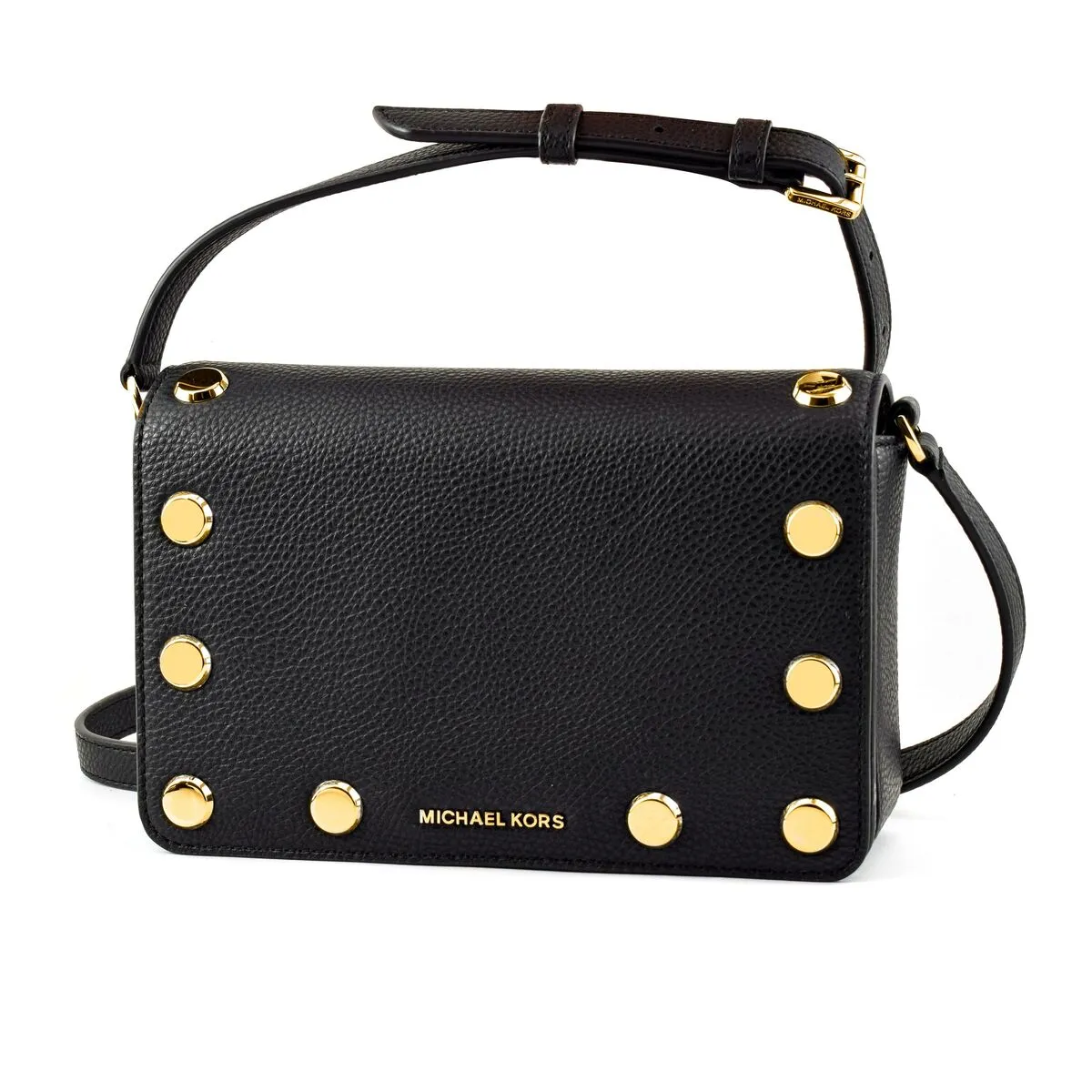 Borsa Donna Michael Kors Holly Nero 23 x 14 x 6 cm