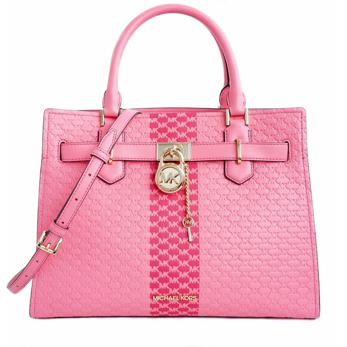 Borsa Donna Michael Kors 35S3GHMS2L-TEA-ROSE-MLT Rosa 33 x 24 x 15 cm