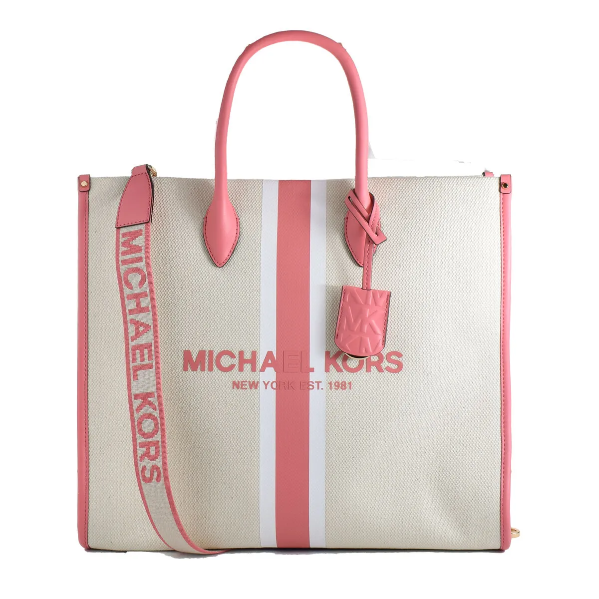 Borsa Donna Michael Kors 35S3G7ZT3C-TEA-ROSE Bianco 42 x 34 x 17 cm