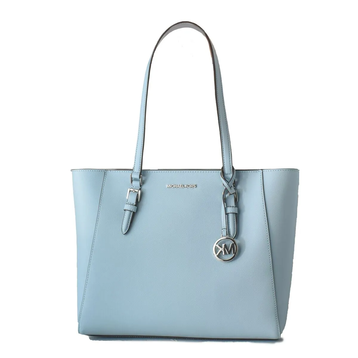 Borsa Donna Michael Kors Charlotte Azzurro 42 x 27 x 11 cm