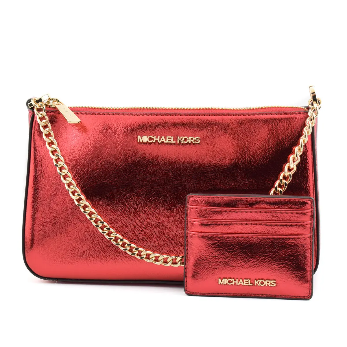 Borsa Donna Michael Kors 35H3GGZD6M-CRIMSON Rosso 26 x 14 x 7 cm