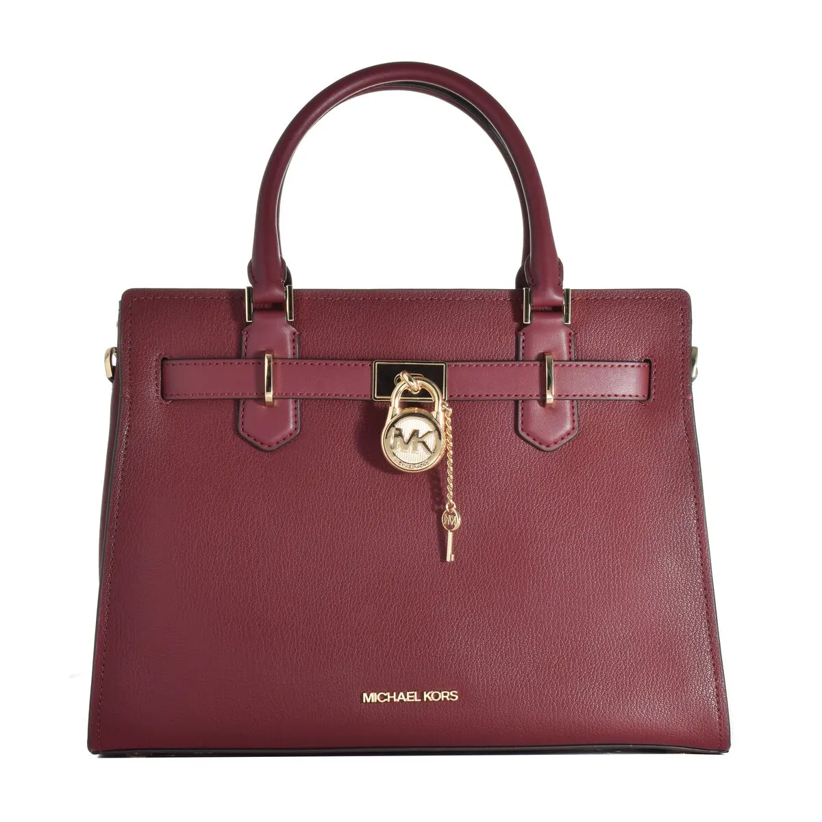 Borsa Donna Michael Kors Hamilton Rosso 34 x 26 x 15 cm