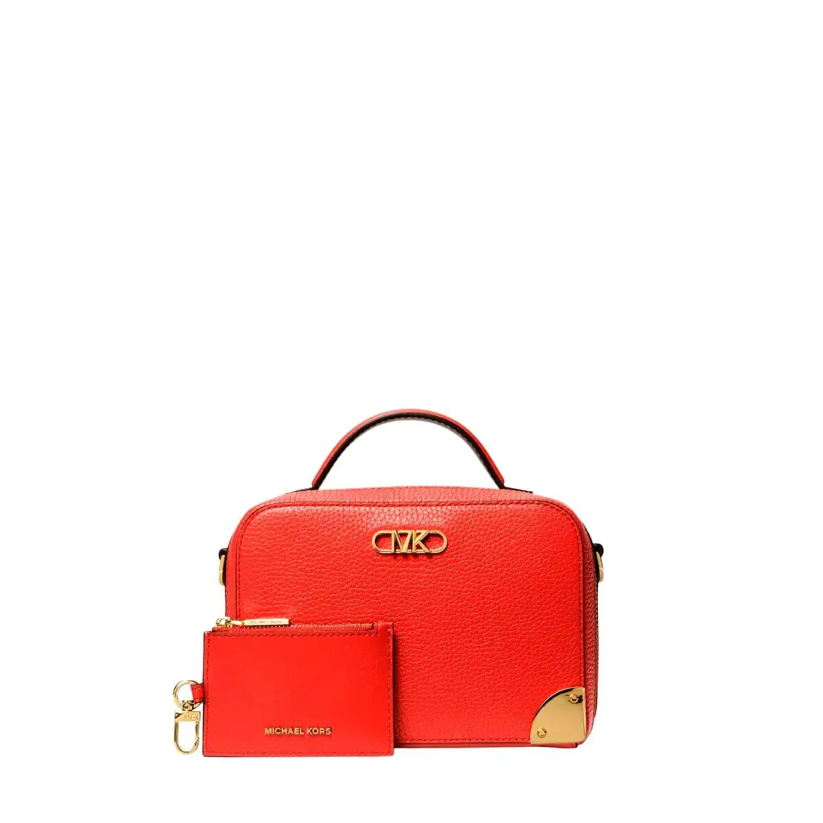 Borsa Donna Michael Kors Estelle Rosso 21 x 14 x 7 cm