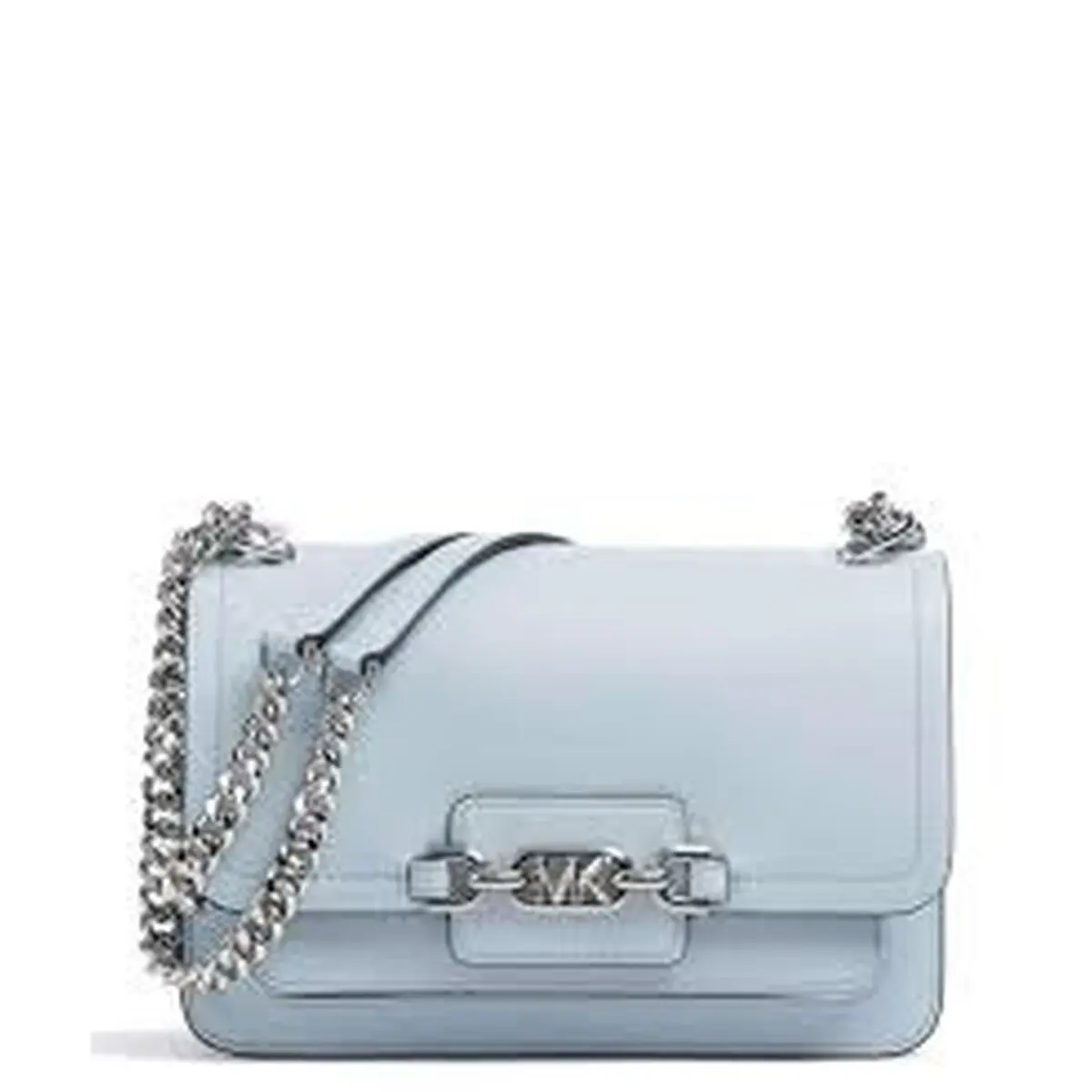 Borsa a Tracolla Michael Kors HEATHER Azzurro 23 x 18 x 8 cm