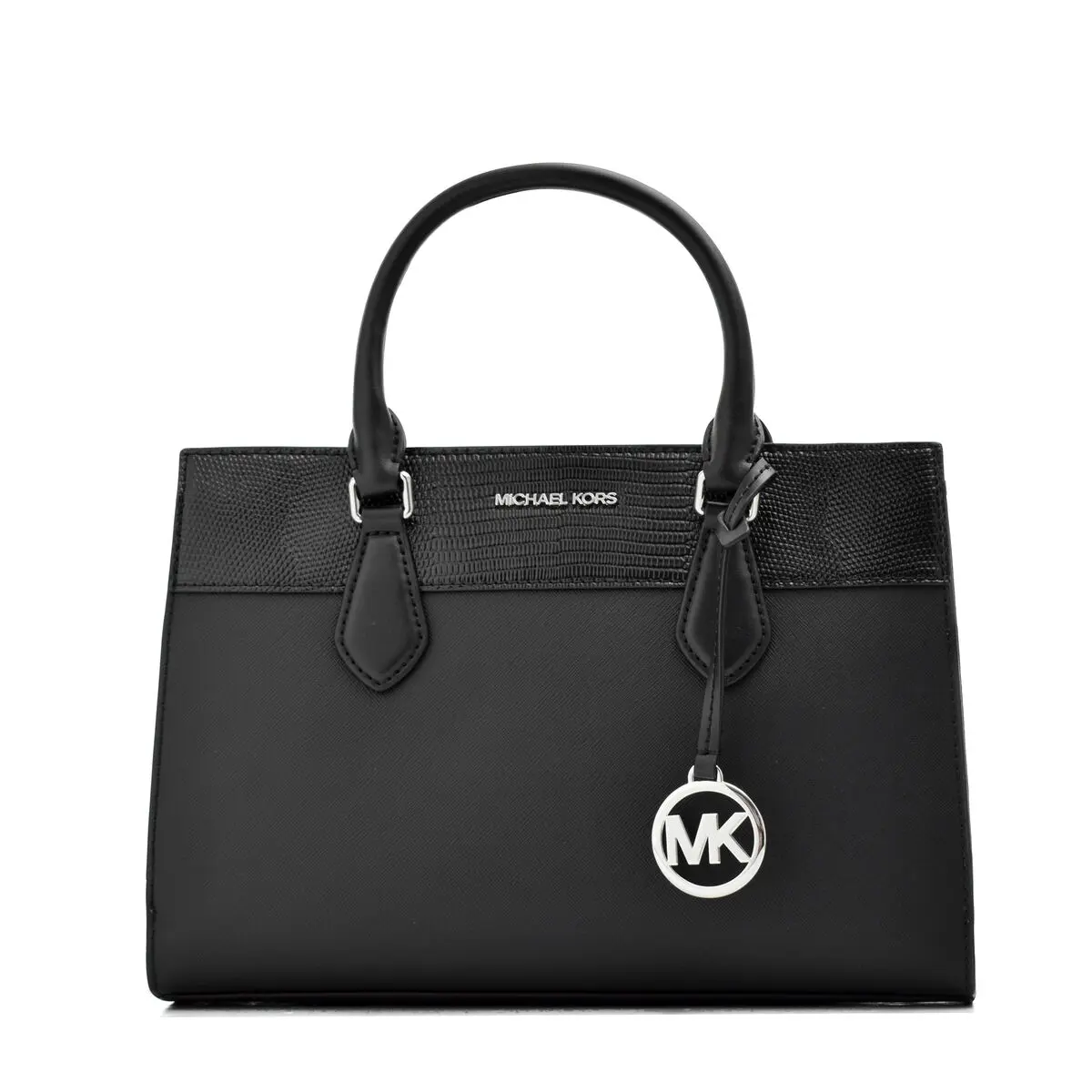 Borsa Donna Michael Kors Sheila Nero 29 x 20 x 11 cm