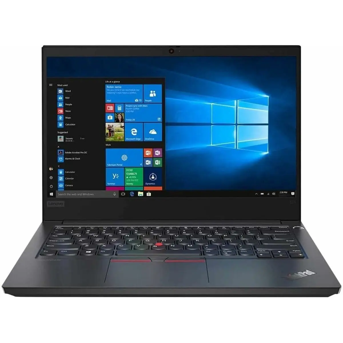 Laptop Lenovo ThinkPad E14 G2 14" I5-10310U 8 GB RAM 256 GB SSD Qwerty in Spagnolo Nero 256 GB intel core i5-1135g7