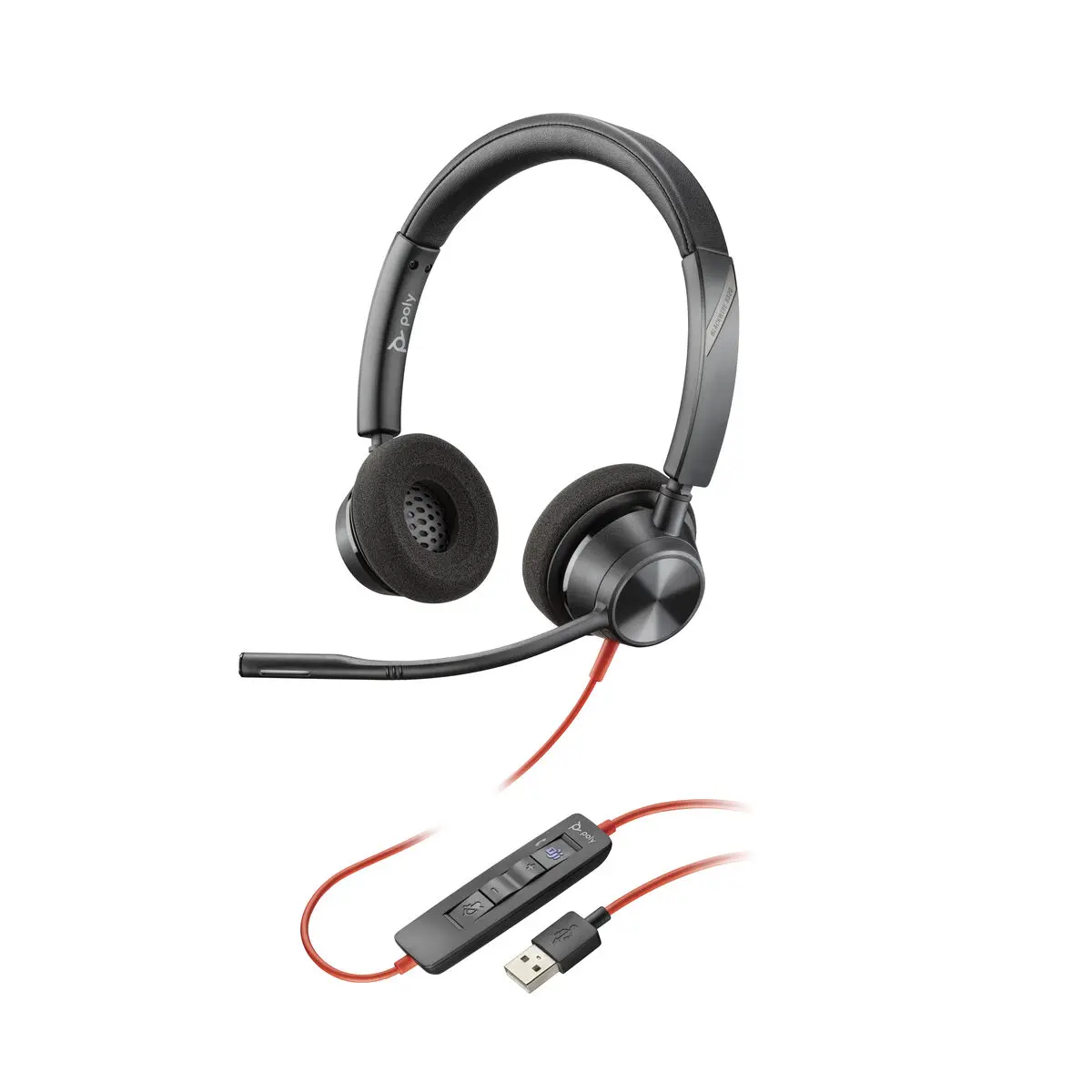 Auricolari con Microfono HP BW 3320 -M Nero