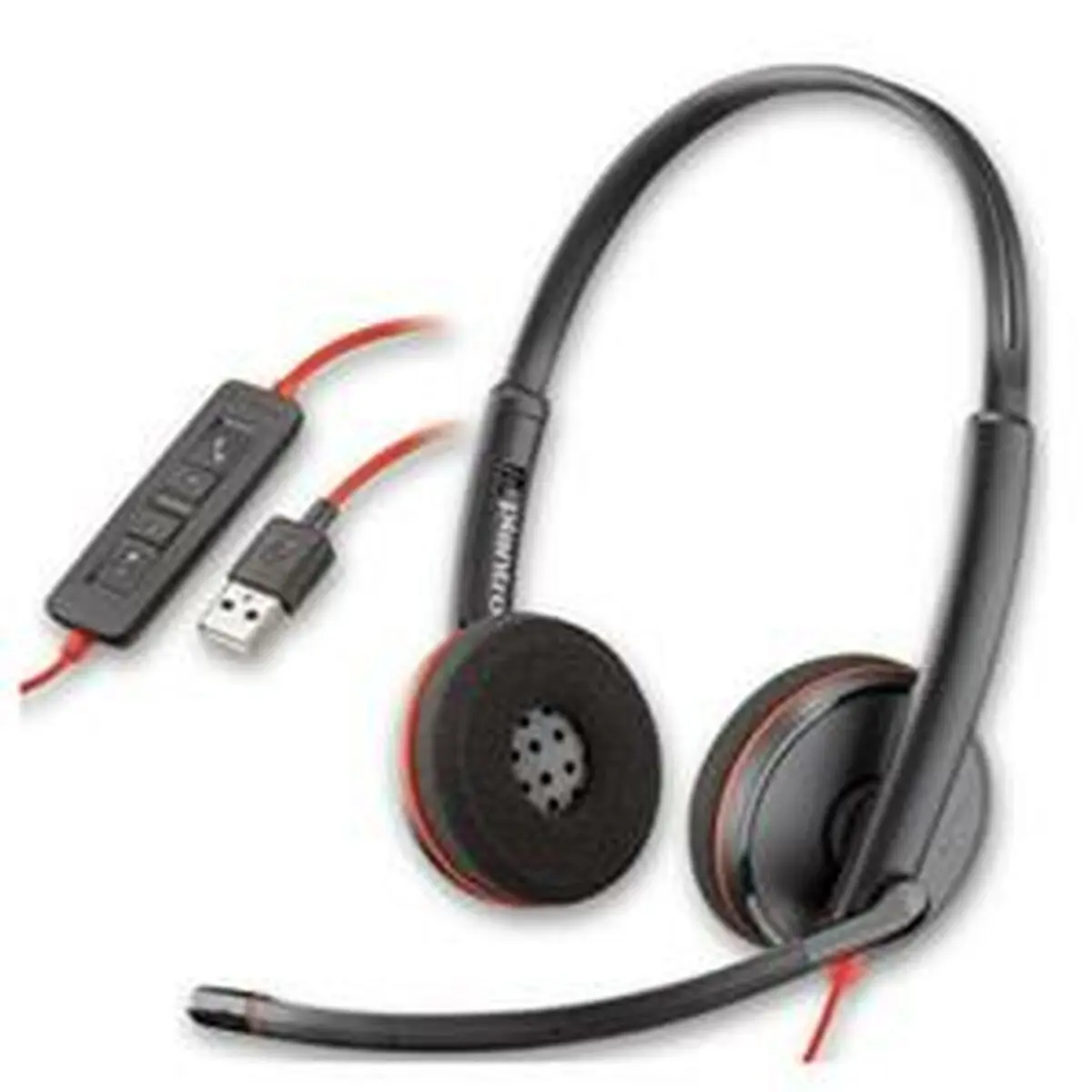 Auricolari HP C3220 Nero Rosso