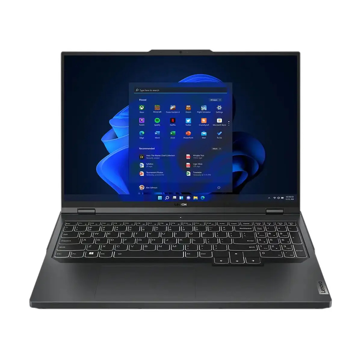 Laptop Lenovo Legion Pro 5 16ARX8 16" AMD Ryzen 7 7745HX 32 GB RAM 1 TB SSD Nvidia Geforce RTX 4070 Qwerty US