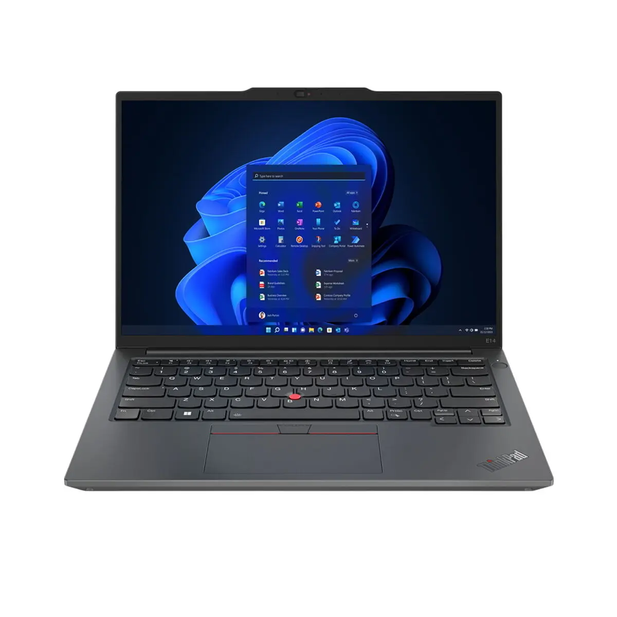 Laptop Lenovo THINKPAD E14 14" Intel Core i7-13700H 32 GB RAM 1 TB SSD Qwerty in Spagnolo