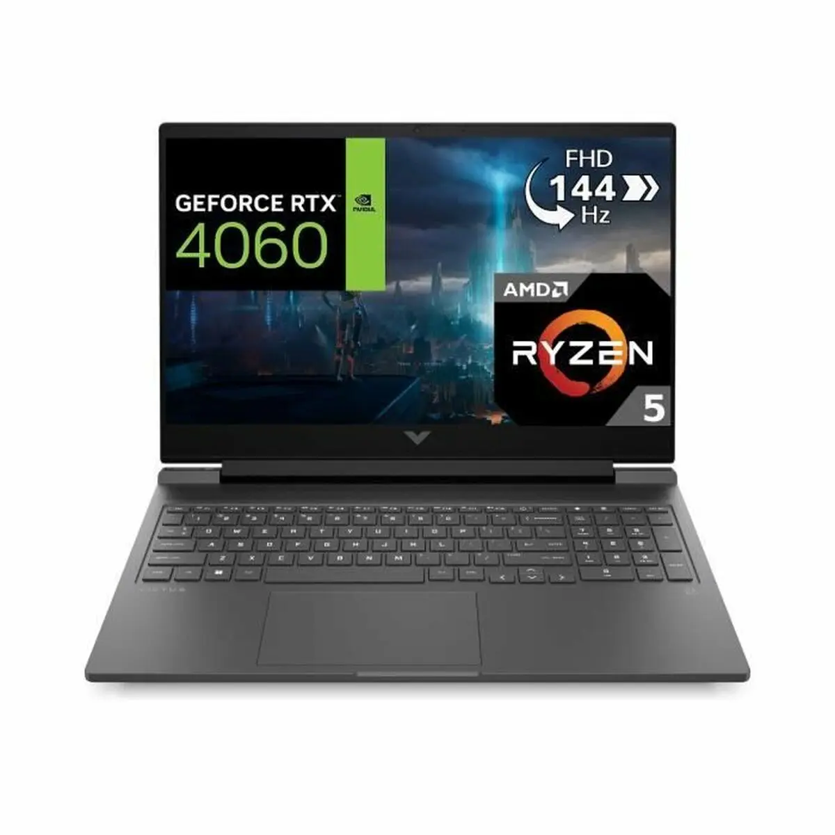 Laptop HP 16-s1034nf 16,1" AMD RYZEN 5 8645HS 16 GB RAM 512 GB SSD Nvidia Geforce RTX 4060