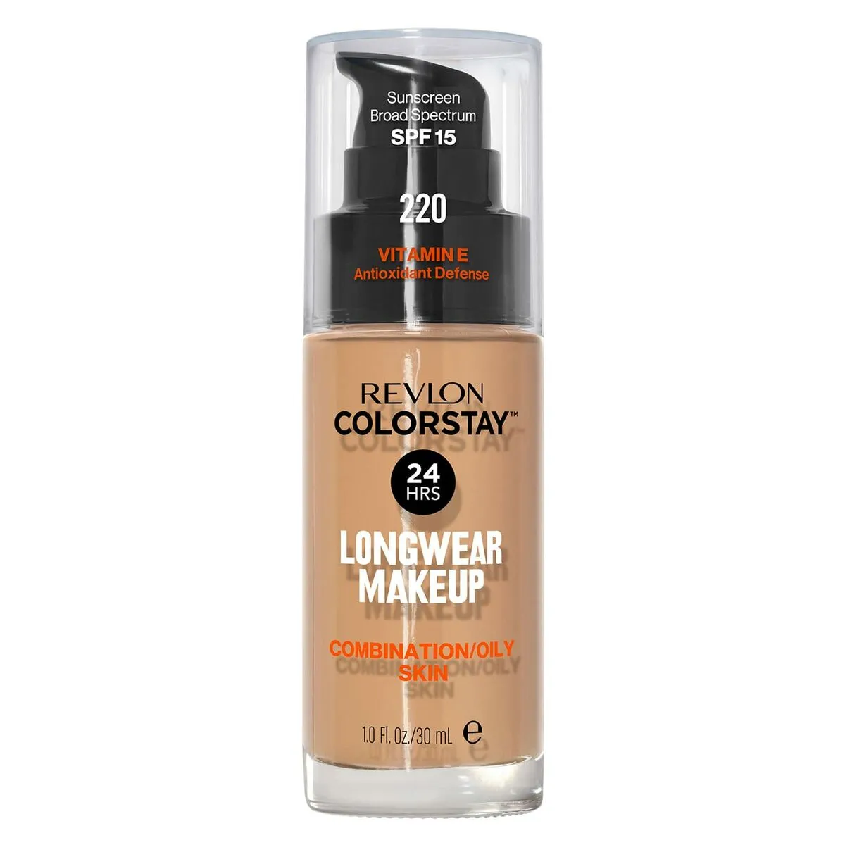 Base per Trucco Fluida Revlon Colorstay Nº 220 Natural Beige Spf 15 30 ml