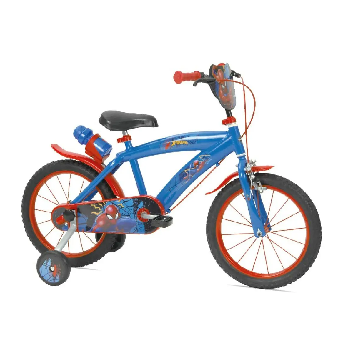 Bicicletta per Bambini Huffy 21901W Spider-Man Azzurro Rosso