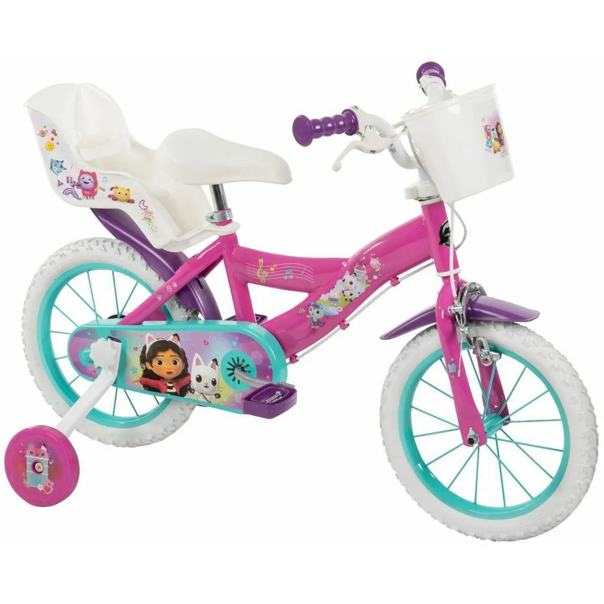 Bicicletta per Bambini Huffy 21973W Bianco Rosa