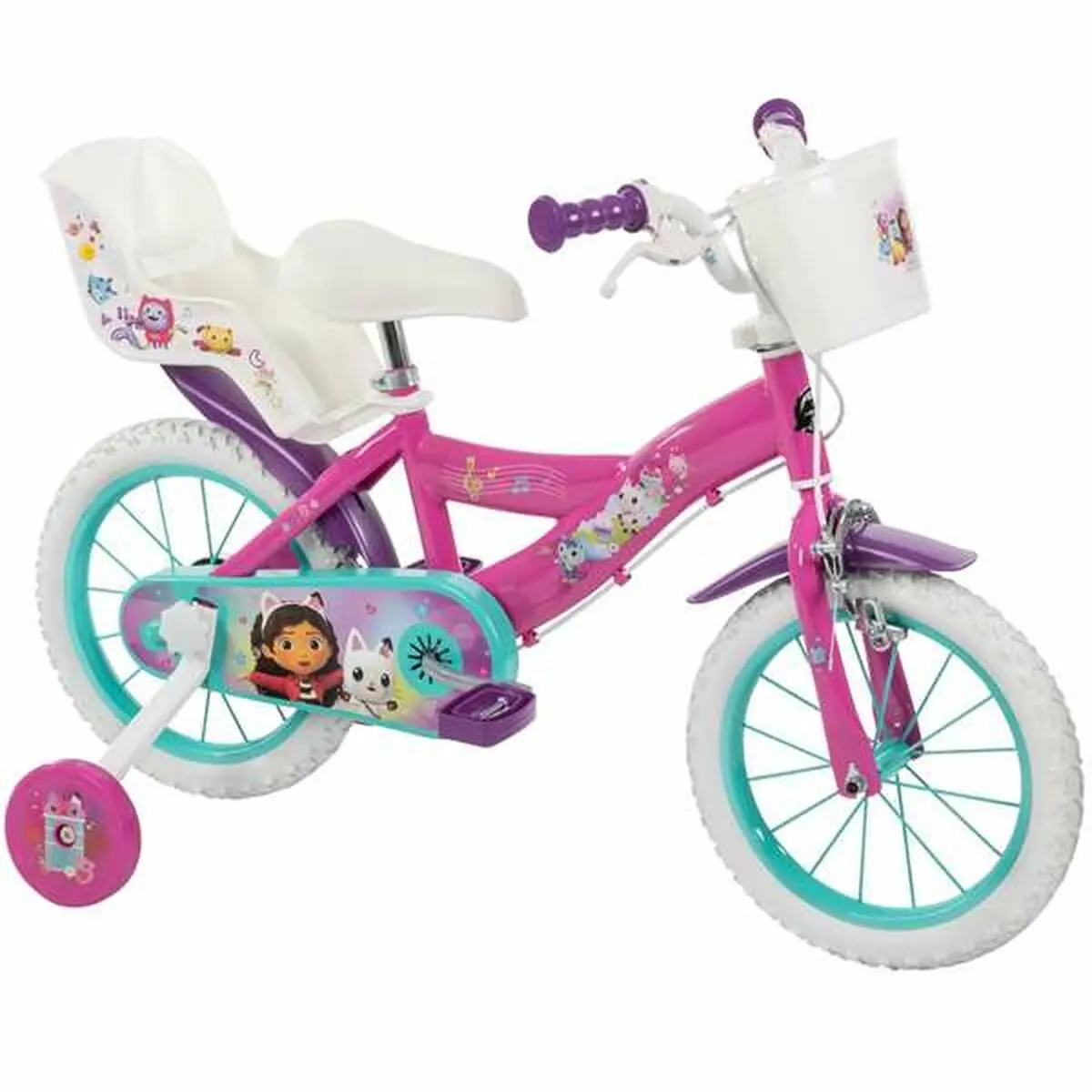 Bicicletta per Bambini Gabby's Dollhouse 14"