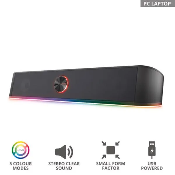 GXT619 THORNE RGB LED SOUNDBAR