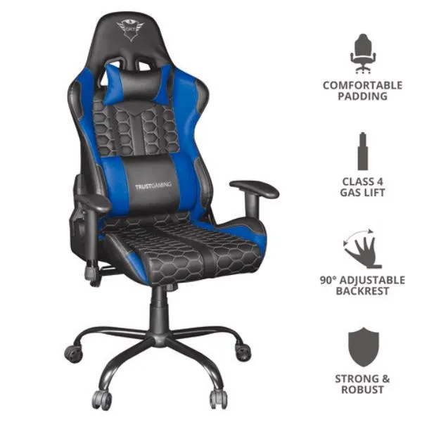 GXT708B RESTO CHAIR BLUE