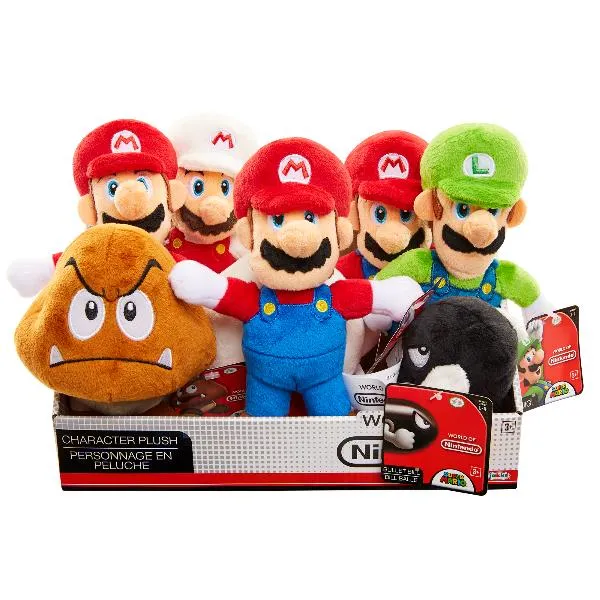 NINTENDO - SM PELUCHE 20CM ASST