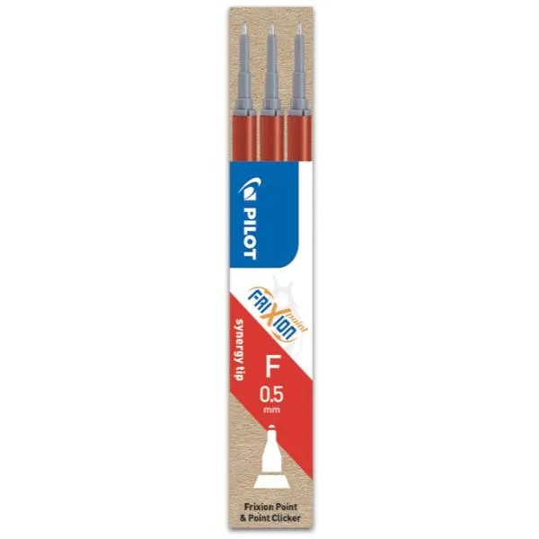 CF3REFILL FRIXION POINT 0.5 ROSSO