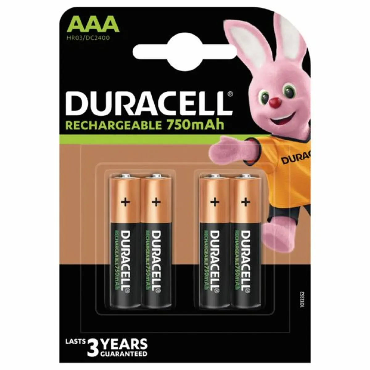 Batterie Ricaricabili DURACELL AAA LR3     4UD (10 Unità)