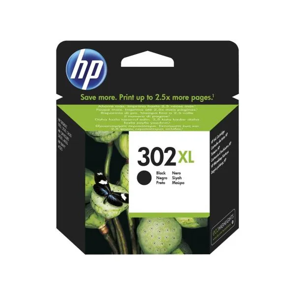 HP 302XL BLACK INK CARTRIDGE