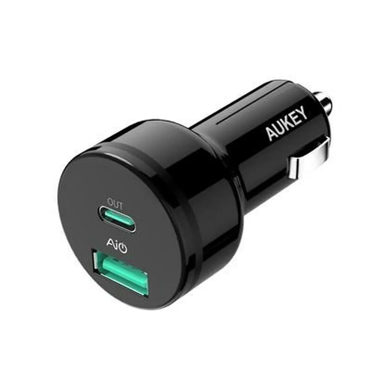 Caricabatterie per Auto Aukey CC-Y7 Nero