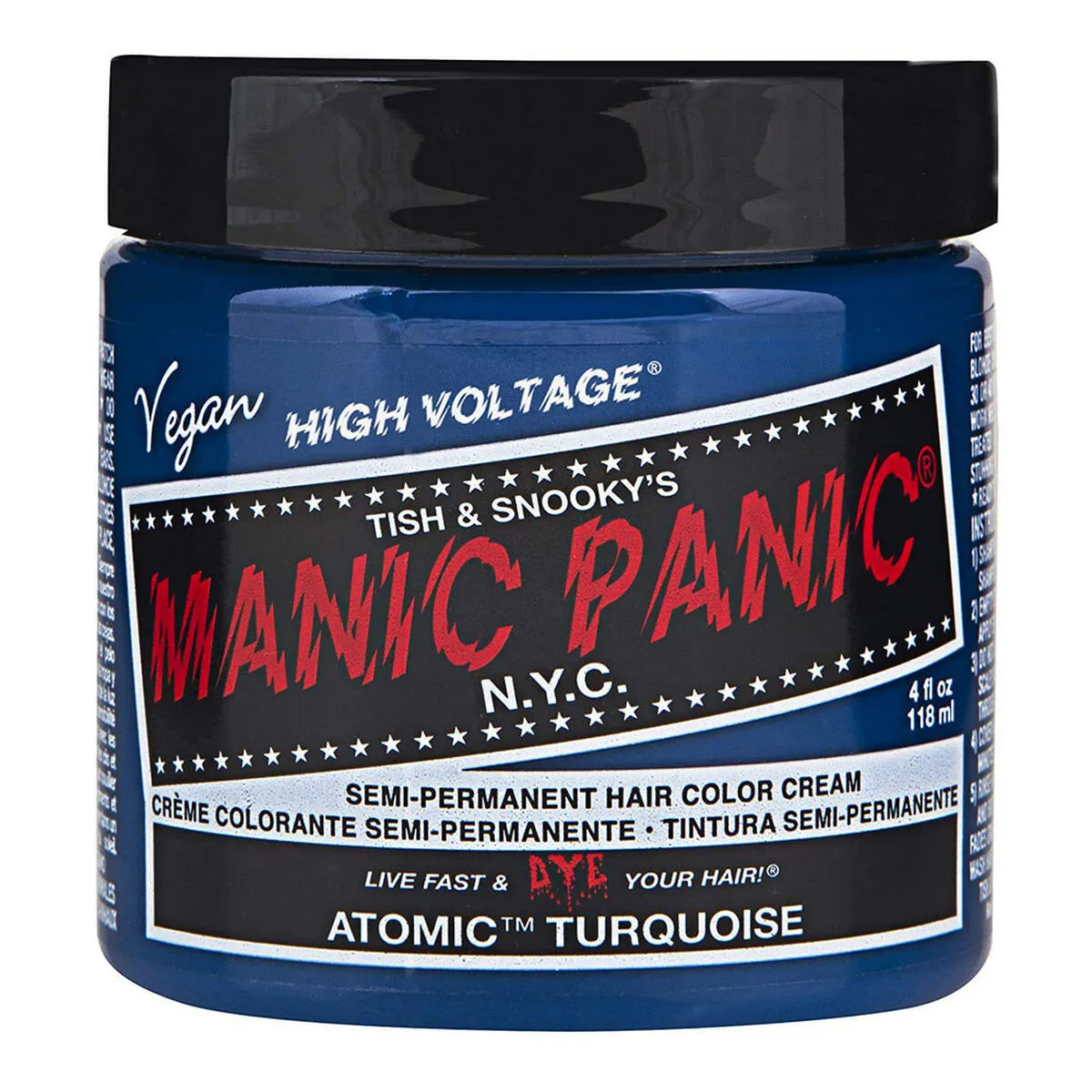 Tintura Permanente Classic Manic Panic Atomic Turquoise (118 ml)