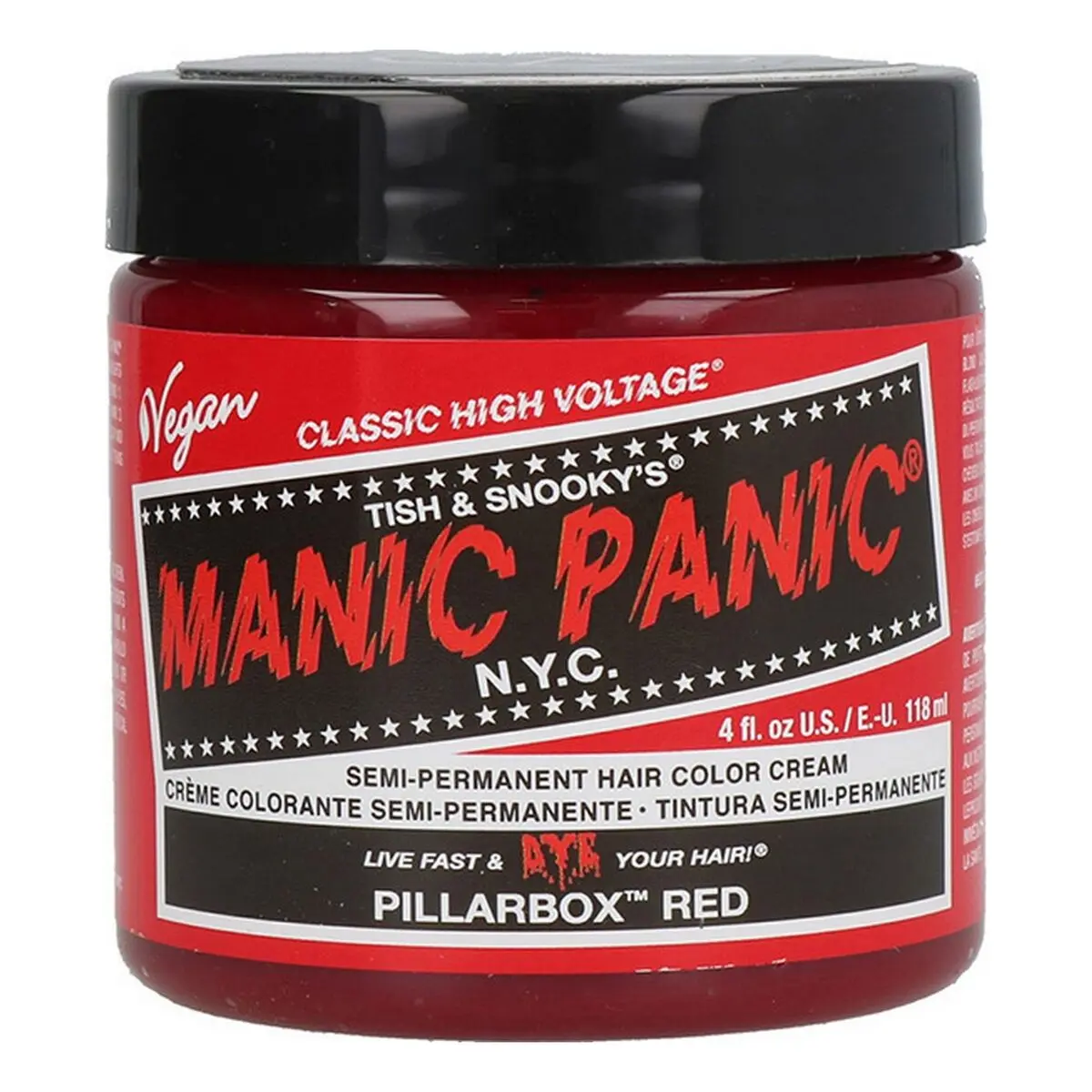 Tintura Permanente Classic Manic Panic Pillarbox Red (118 ml)