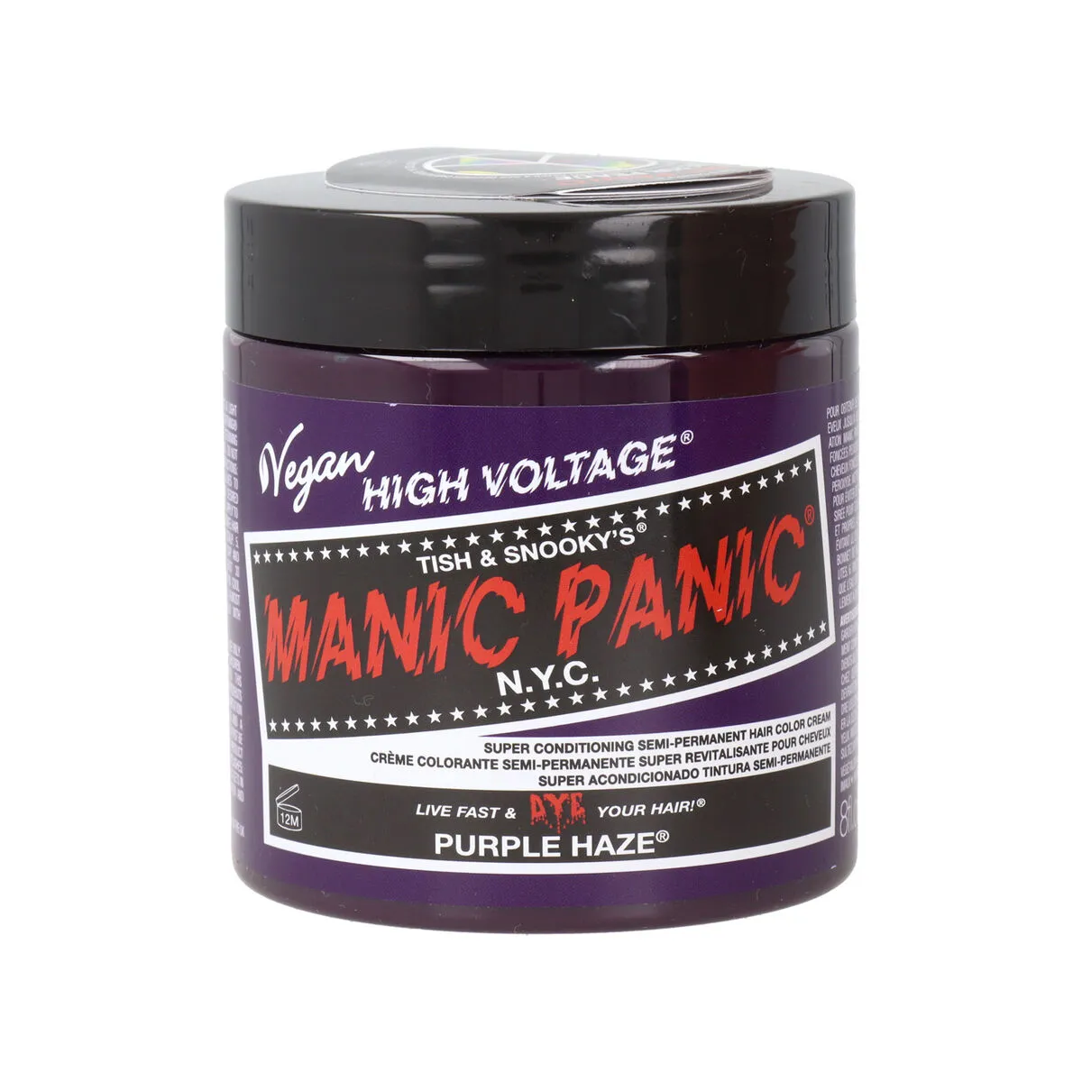 Colorazione Semipermanente Manic Panic Panic High Viola Vegano (237 ml)