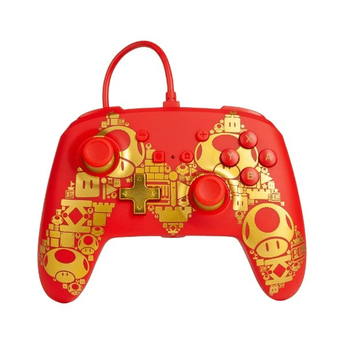 Controller Gaming Powera GOLDEN MARIO