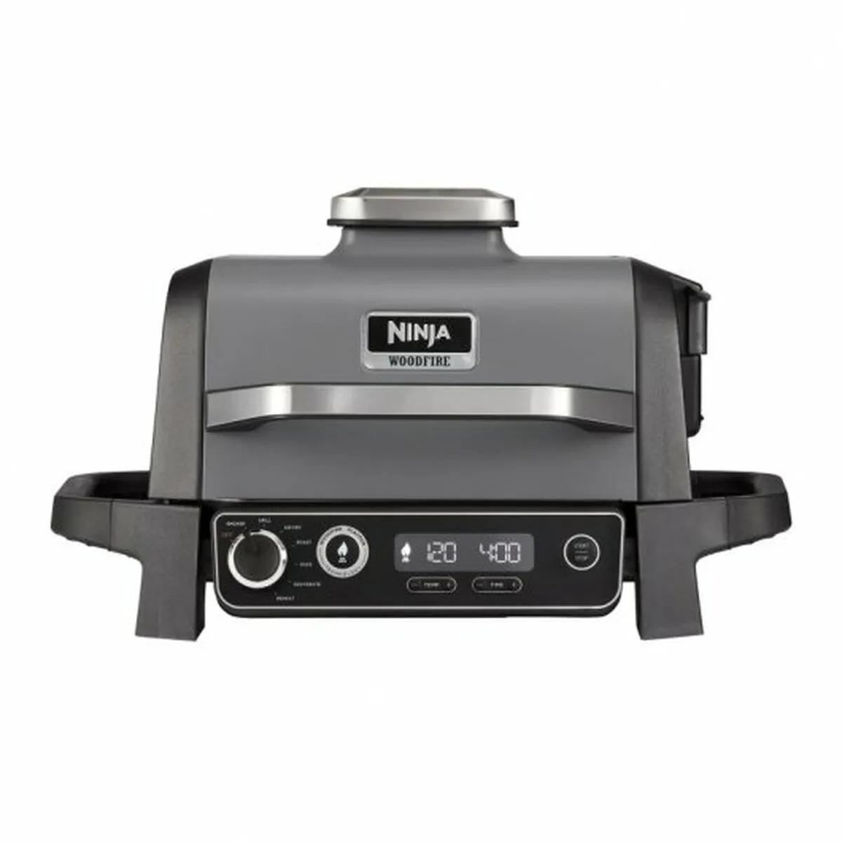 Friggitrice senza Olio NINJA Woodfire Outdoor Grill Nero 2400 W