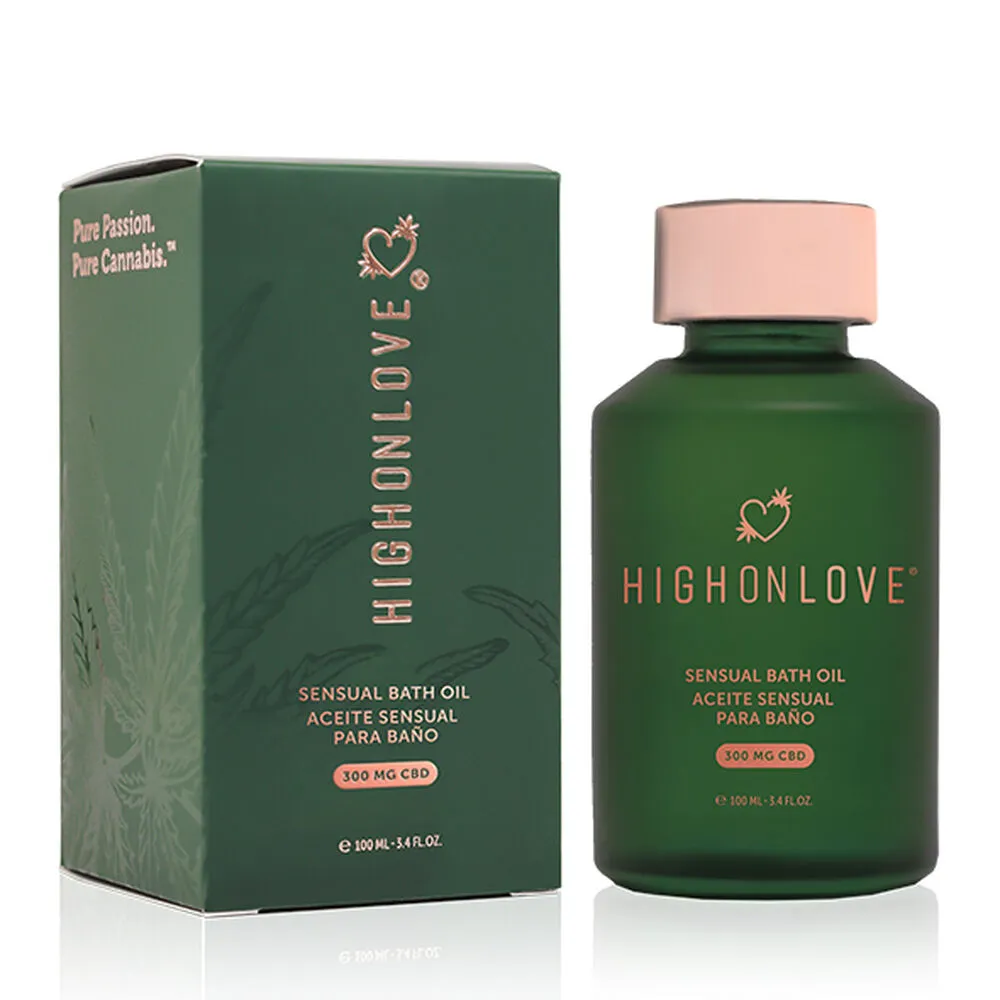 Olio da Bagno Highonlove CBD Sensual 100 ml