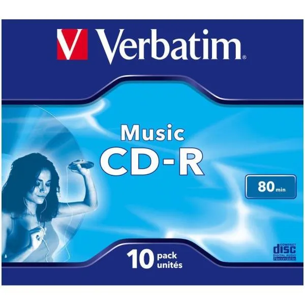 CDR MUSIC LIVE-IT COLOR 80  CF.10